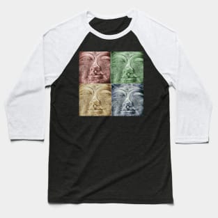 4 Faces Buddha Baseball T-Shirt